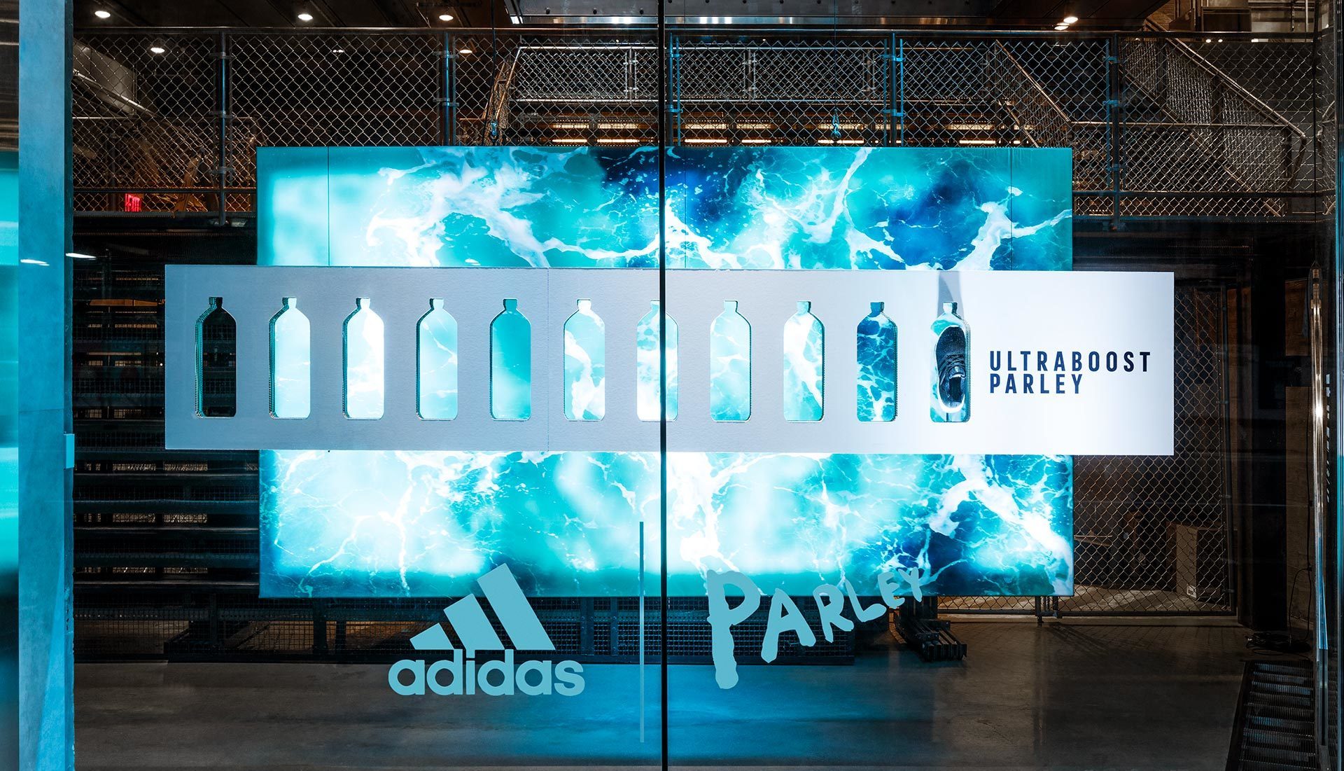 adidas parley partnership storefront